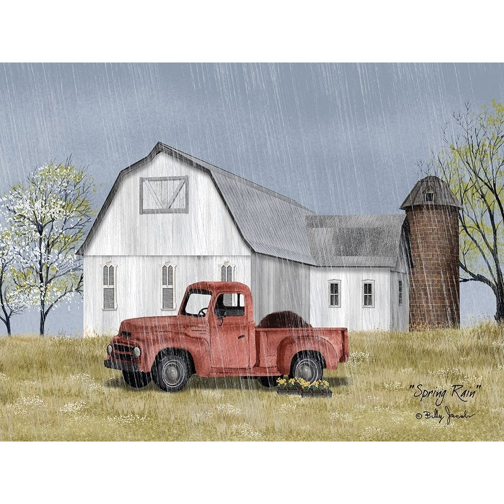 Spring Rain Poster Print by Billy Jacobs Image 1