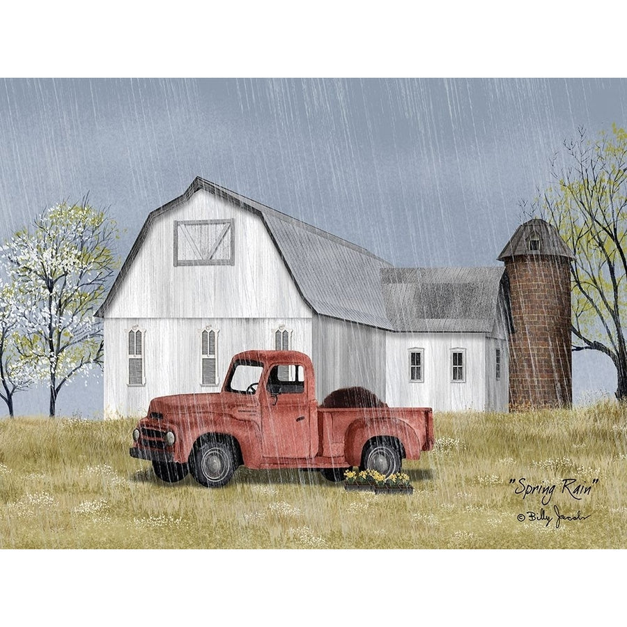 Spring Rain Poster Print by Billy Jacobs Image 1