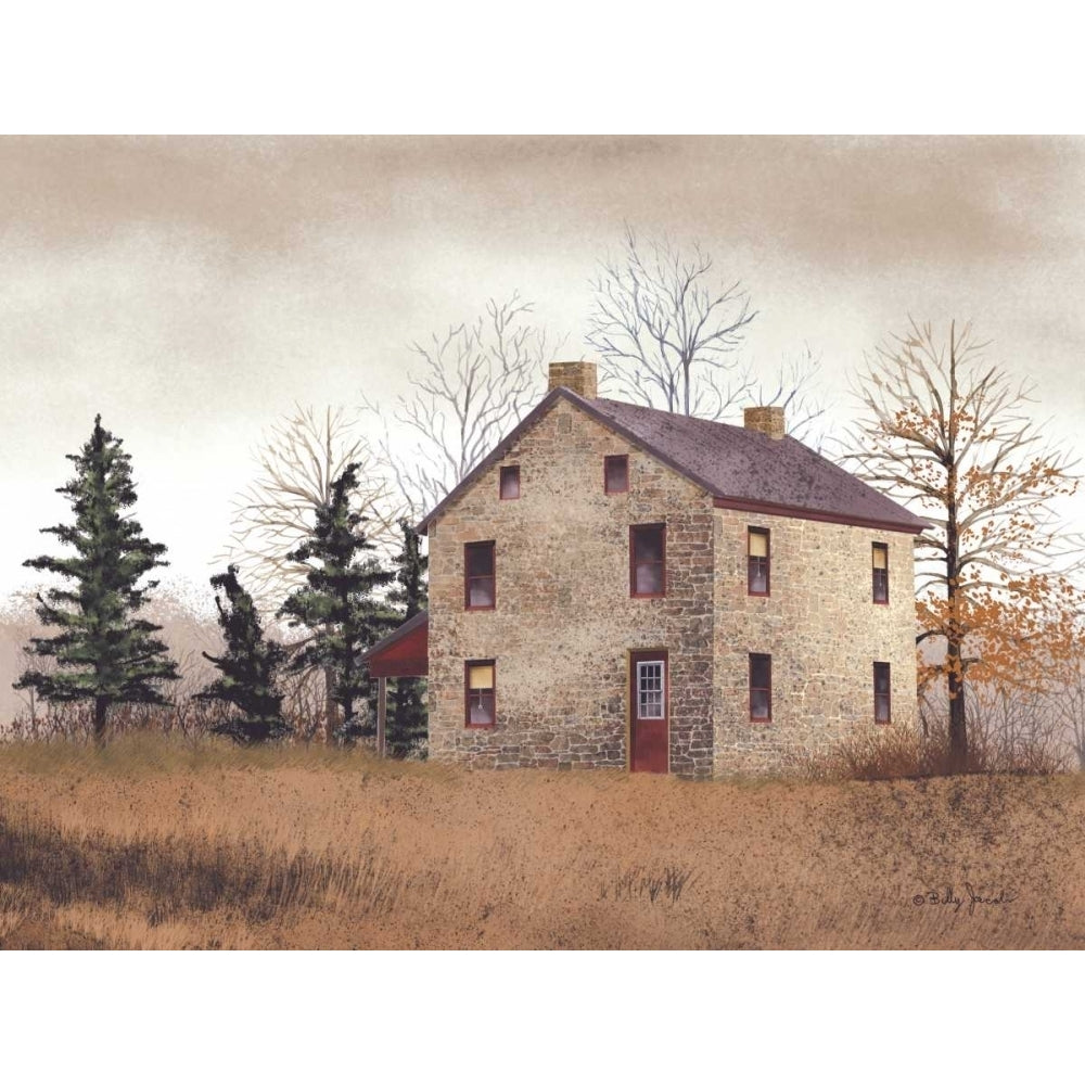 Old Stone House Poster Print by Billy Jacobs Image 1