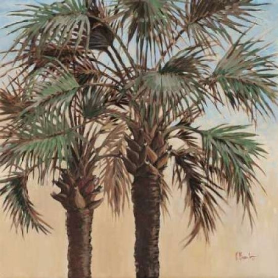 Twin Palms Poster Print by Paul Brent Image 2