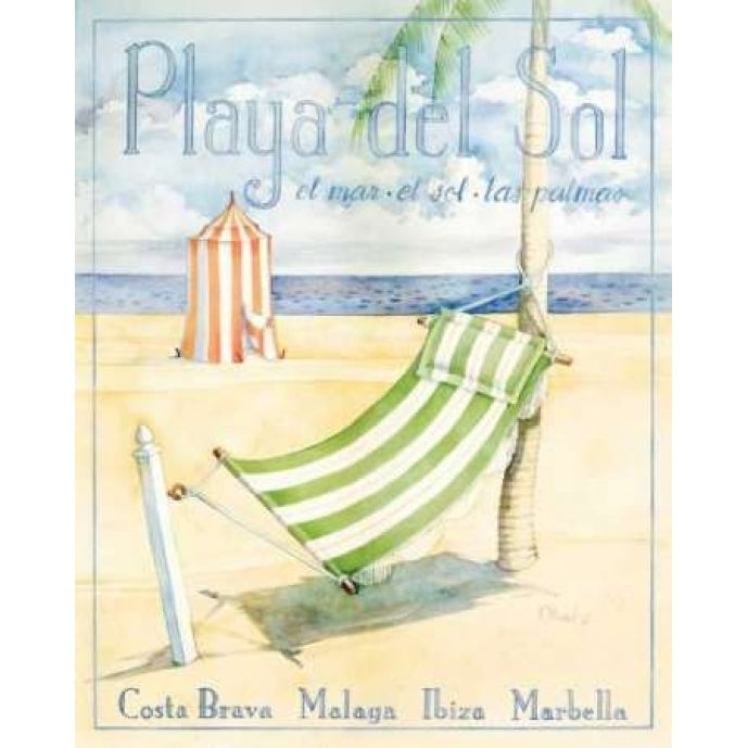 Playa del Sol Poster Print by Paul Brent Image 1