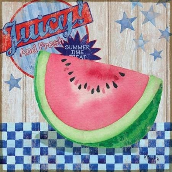 Juicy Watermelon II Poster Print by Paul Brent Image 2