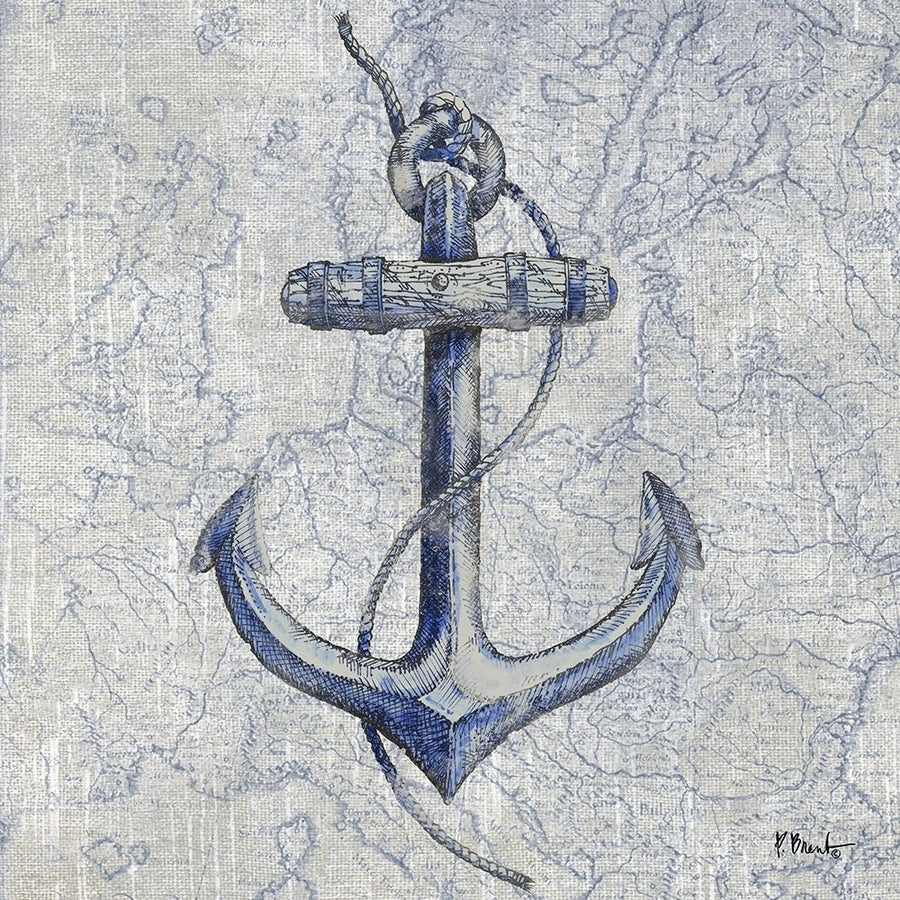 Vintage Nautical I Poster Print by Paul Brent Image 1