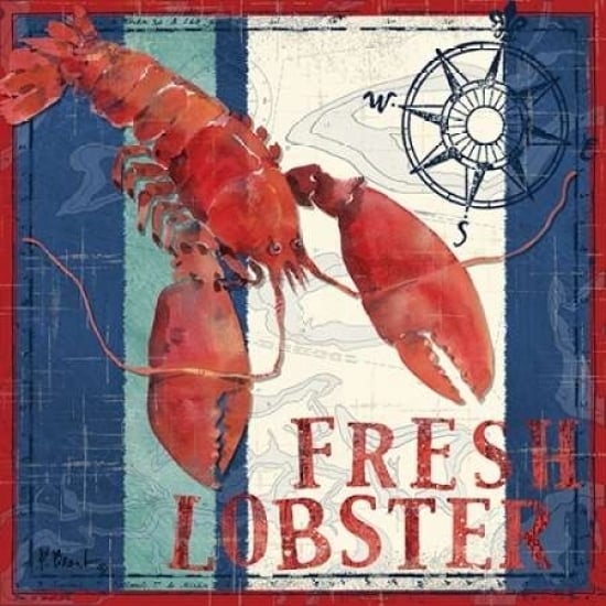 Deep Sea Lobster Poster Print by Paul Brent Image 1