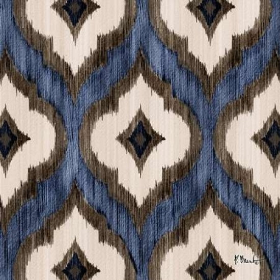 Indigo Ikat I Poster Print by Paul Brent Image 1