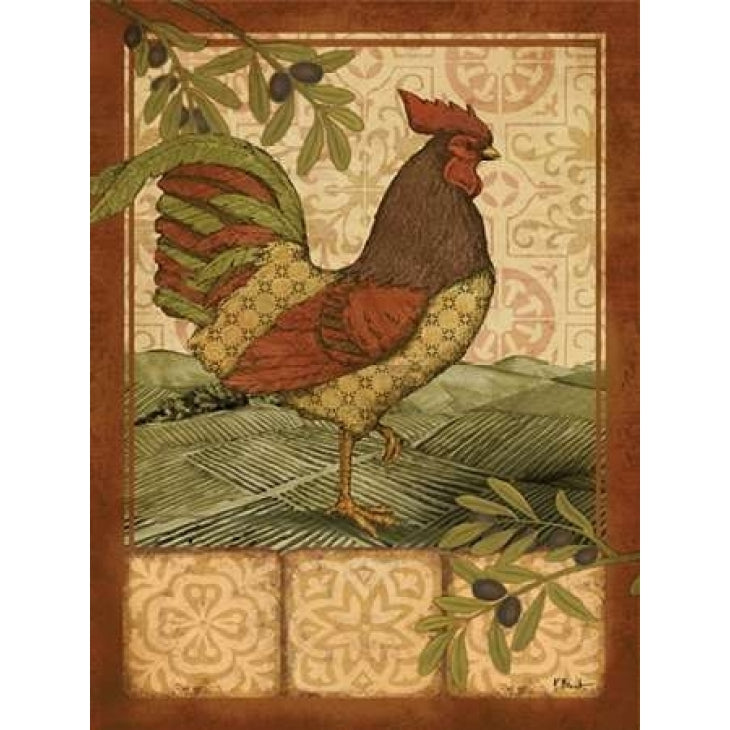 Tuscan Rooster II Poster Print by Paul Brent Image 2