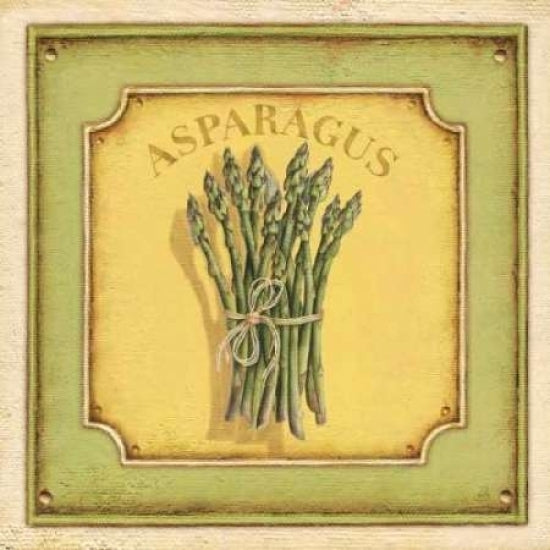 Asparagus Poster Print by Daphne Brissonnet Image 2