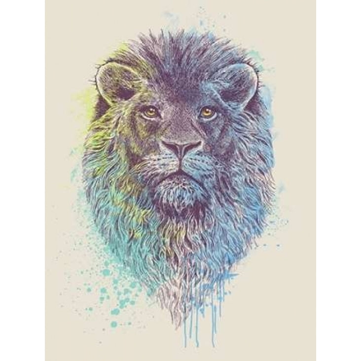 Lion King Poster Print by Rachel Caldwell Image 2