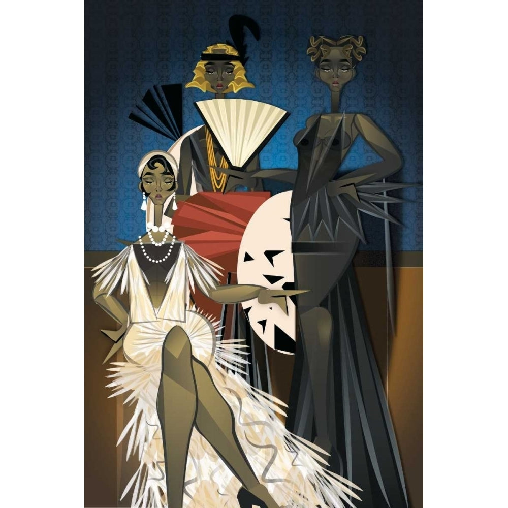 Harlem Nights Poster Print by Jaleel Campbell Image 1