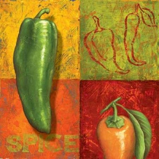 Chili IV Poster Print by Delphine Corbin Image 1