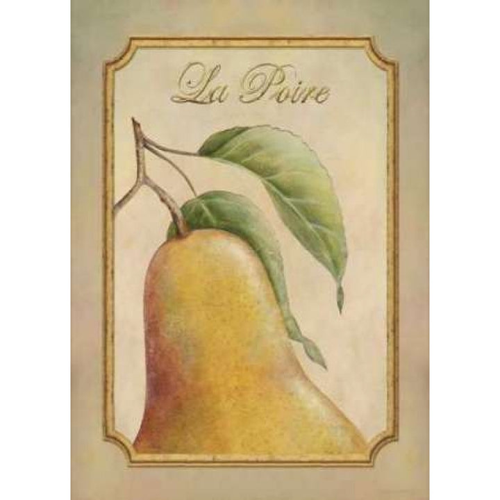 La Poire Poster Print by Delphine Corbin Image 1