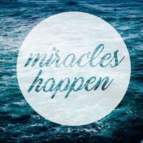 Miracles Happen Poster Print by Cynthia Alvarez Image 1