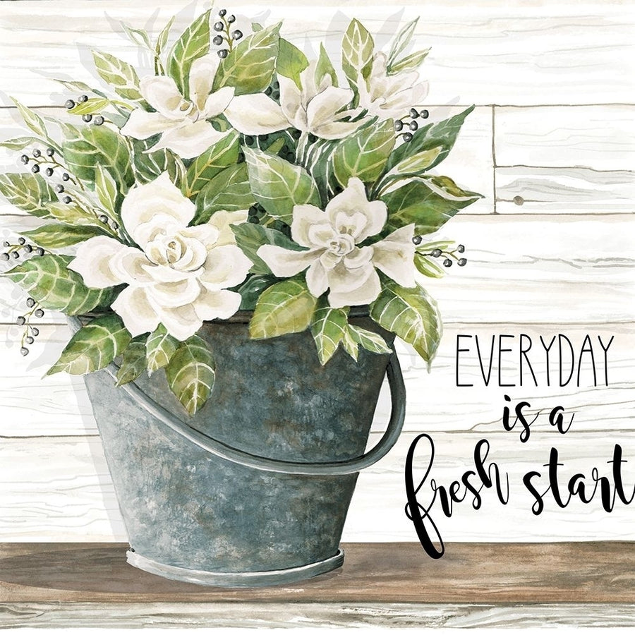 Everyday is a Fresh Start Poster Print by Cindy Jacobs Image 1