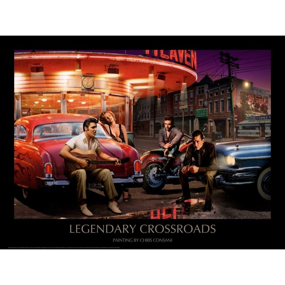 Legendary Crossroads Poster Print by Chris Consani Image 1