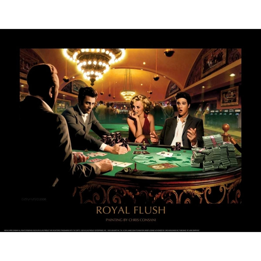 Royal Flush Poster Print by Chris Consani Image 1