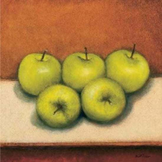 Granny Smith Apples Poster Print by Bill Creevy Image 2