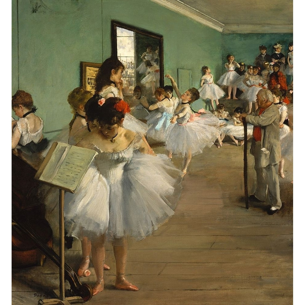 The Dance Class Poster Print by Edgar Degas Image 1