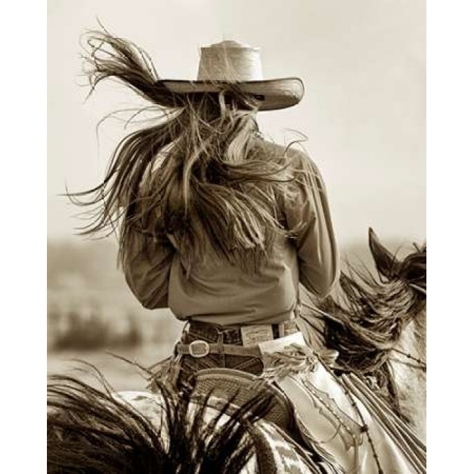 Cowgirl Poster Print by Lisa Dearing Image 2