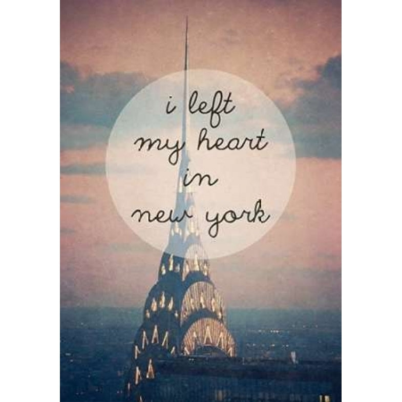 I left my heart in NY Poster Print by Davis Ashley Davis Ashley Image 1