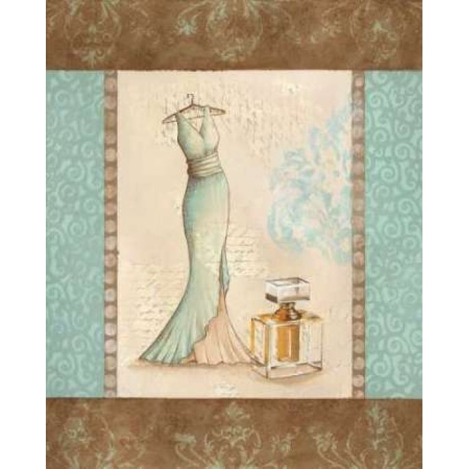 Aqua Fashion I Poster Print by Sophie Devereux Image 1