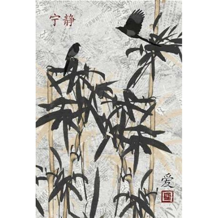 Bamboo Jungle B Poster Print by Diane Stimson Image 1