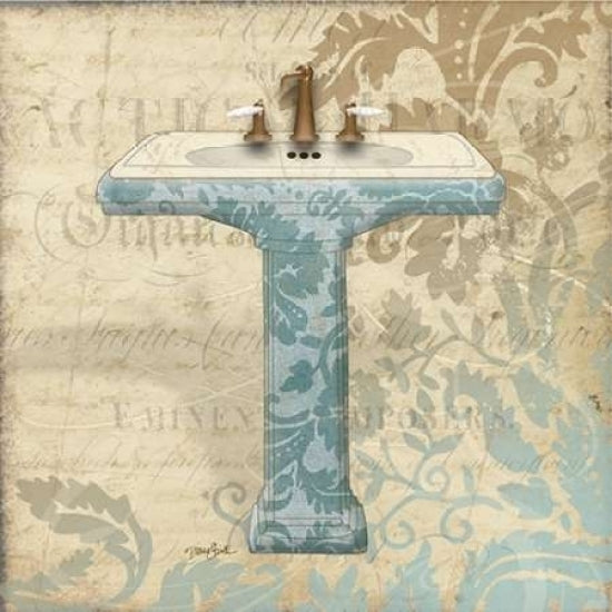 Sink Damask 1 Poster Print by Diane Stimson Image 2