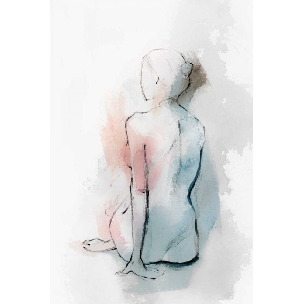 Pastel Woman II Poster Print by Isabelle Z Image 1