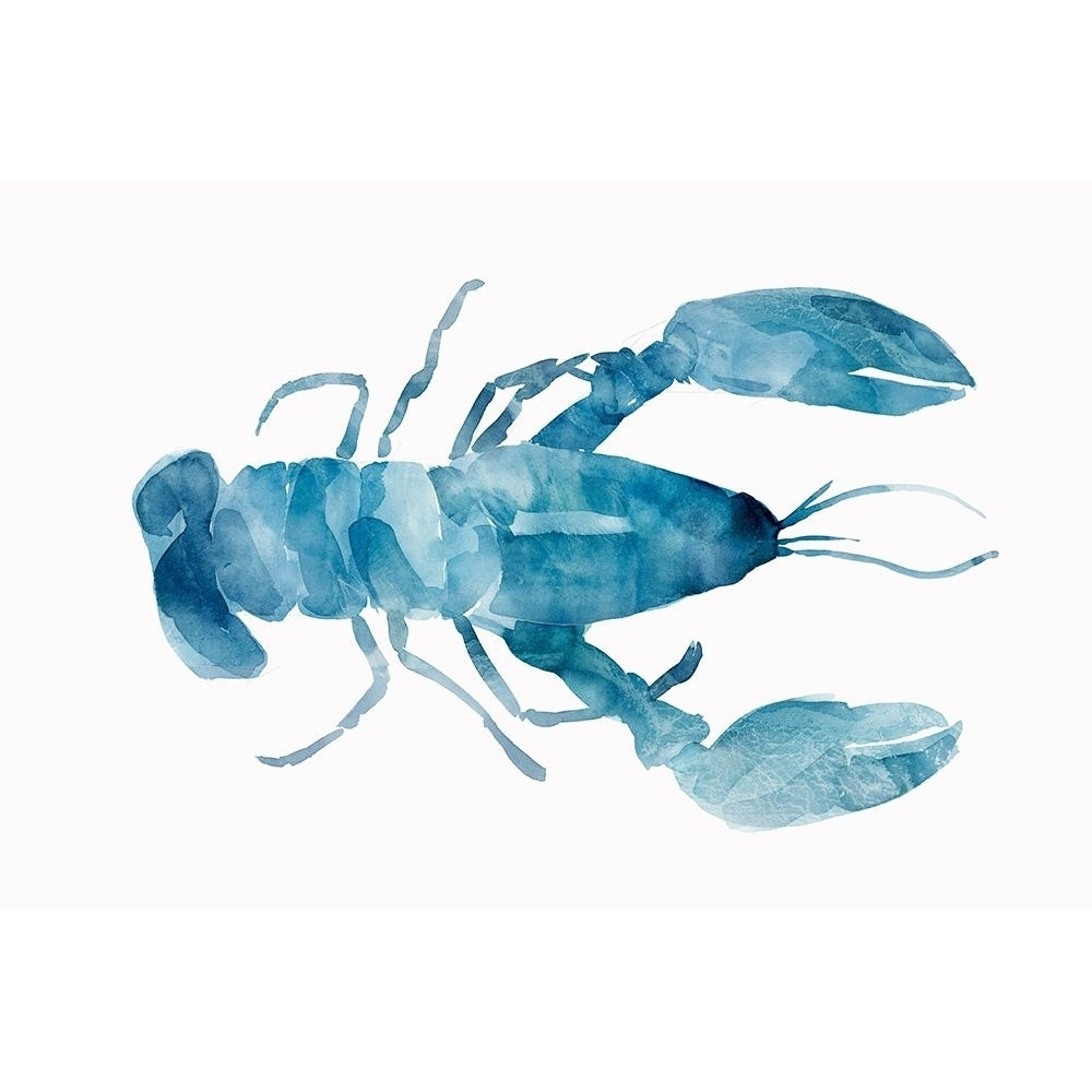 Blue Lobster Poster Print by Isabelle Z Image 1