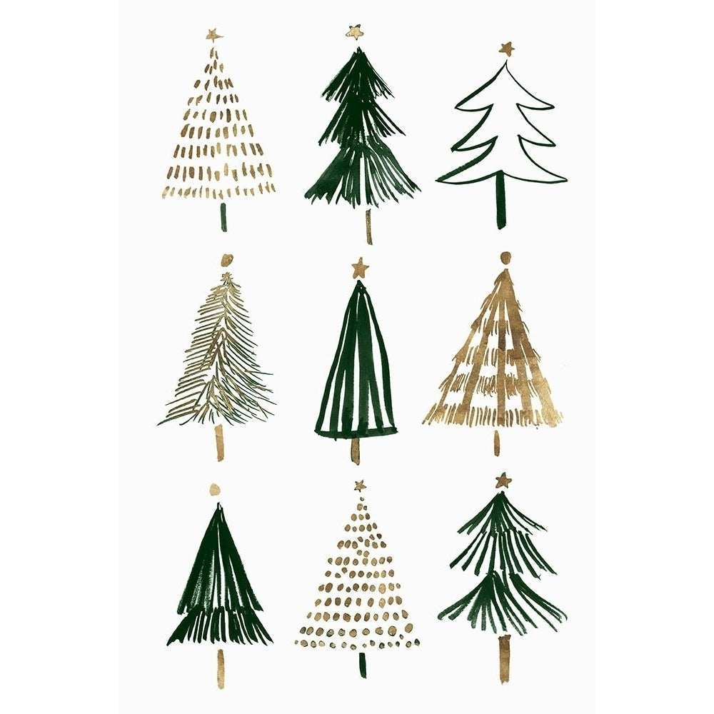 Evergreens I Poster Print by Isabelle Z Image 1