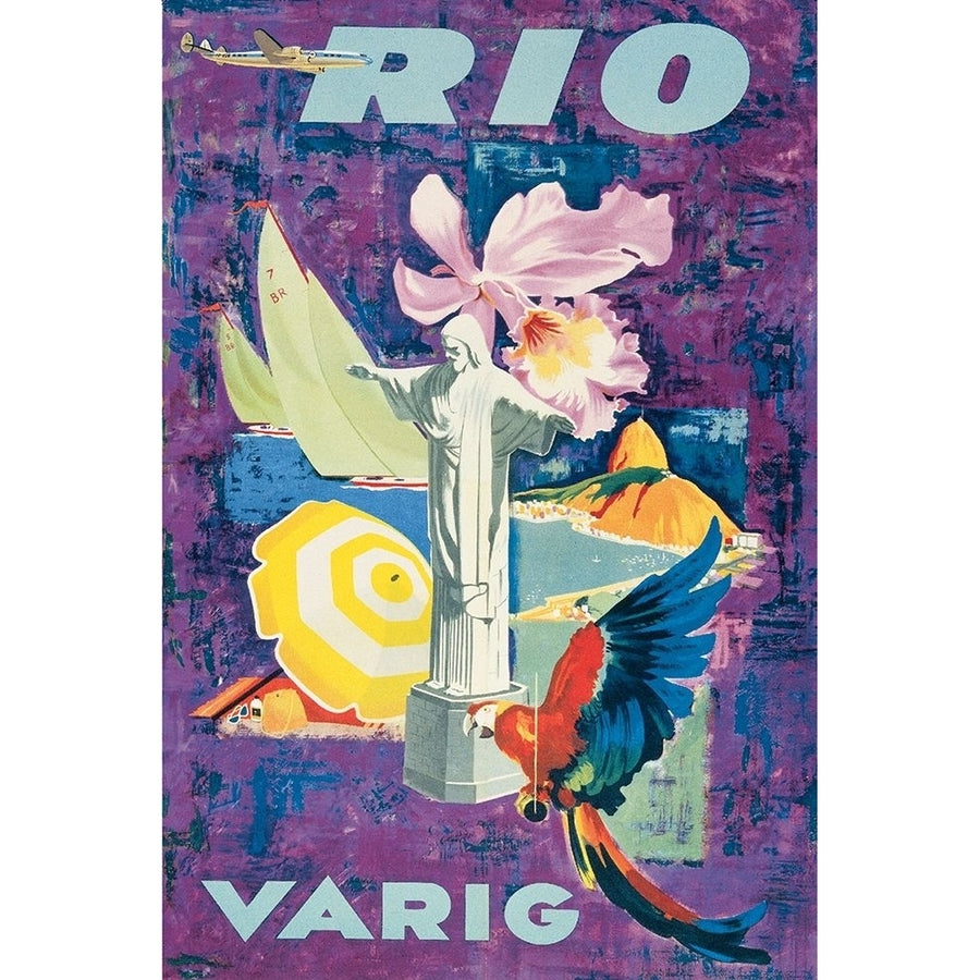 Rio Travel Poster Print by Unknown Unknown F100950 Image 1