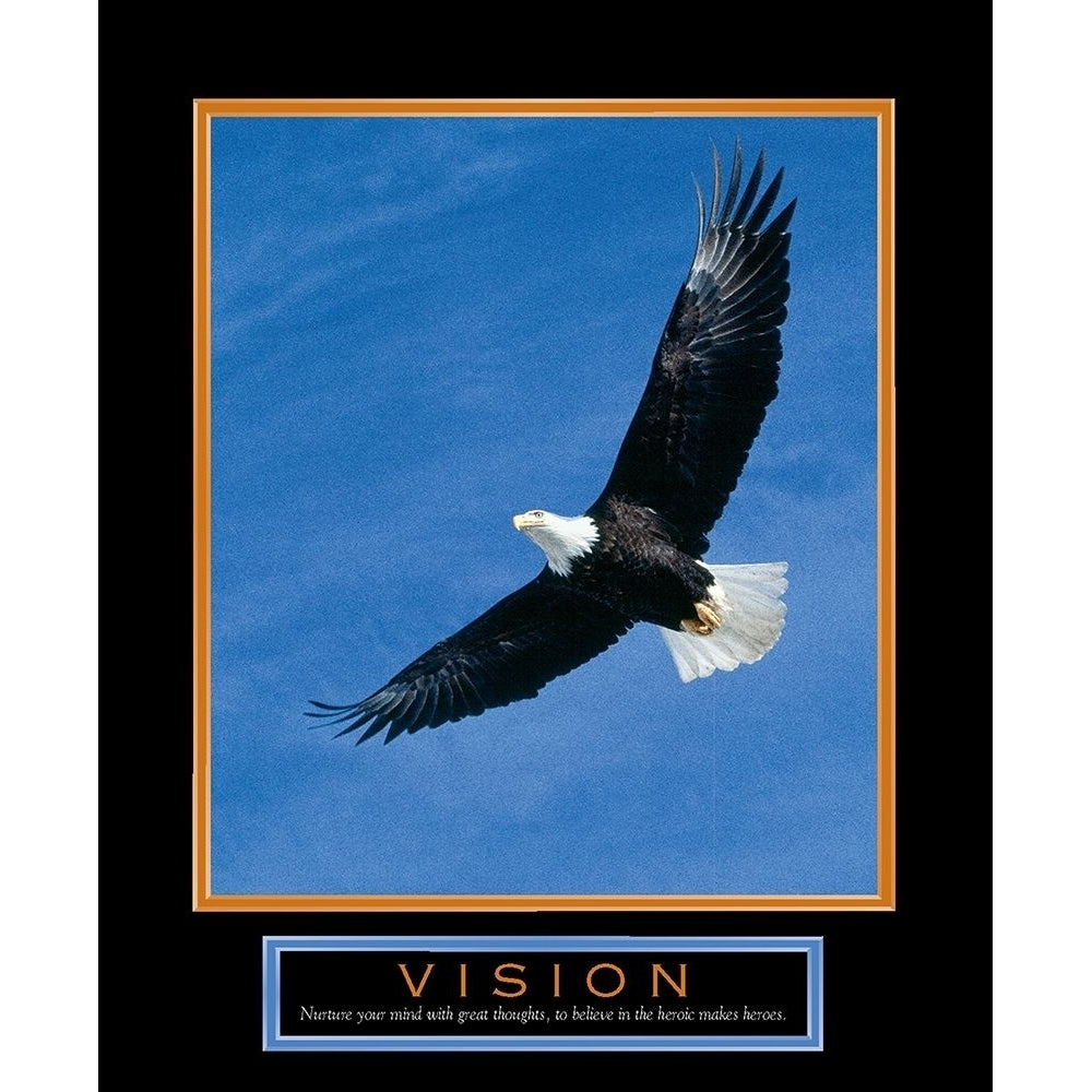 Vision Eagle in Flight Poster Print by Unknown Unknown F101329 Image 1