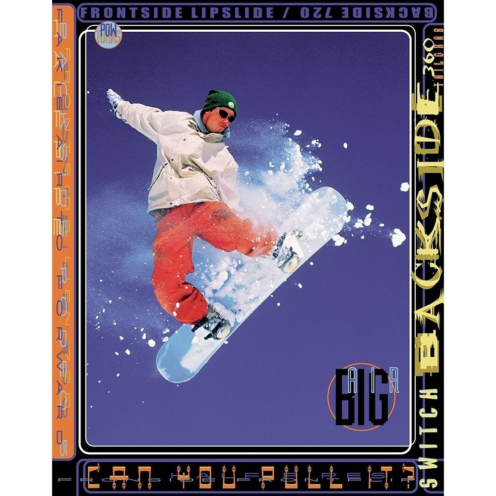 Snowboard Extreme Poster Print by Unknown Unknown F101826 Image 1