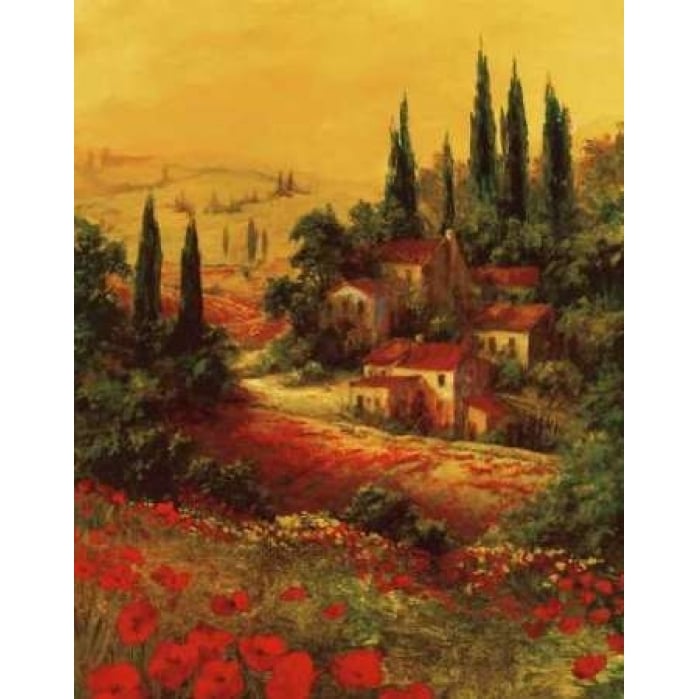 Toscano Valley I Poster Print by Art Fronckowiak Image 1