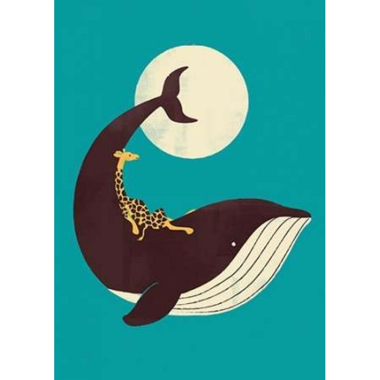 The Giraffe and The Whale Poster Print by Jay Fleck Image 2