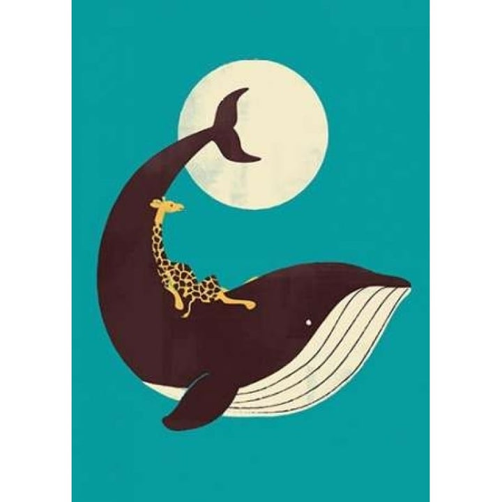 The Giraffe and The Whale Poster Print by Jay Fleck Image 1