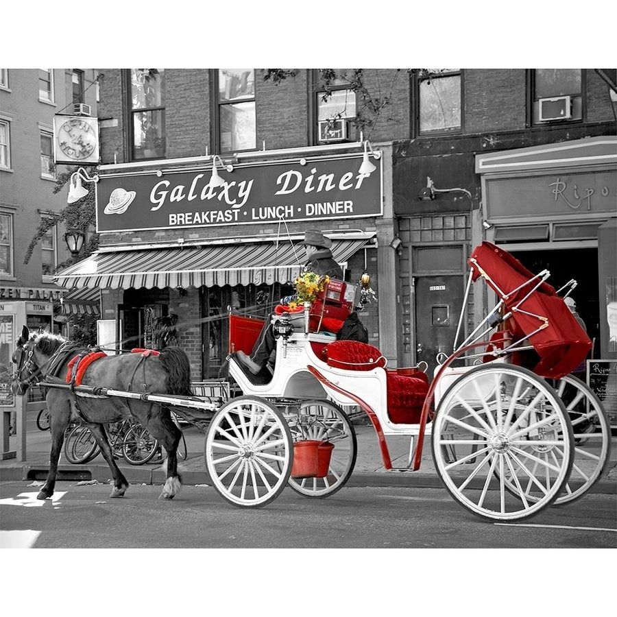 Ninth Avenue Carriage Poster Print by Igor Maloratsky Image 1