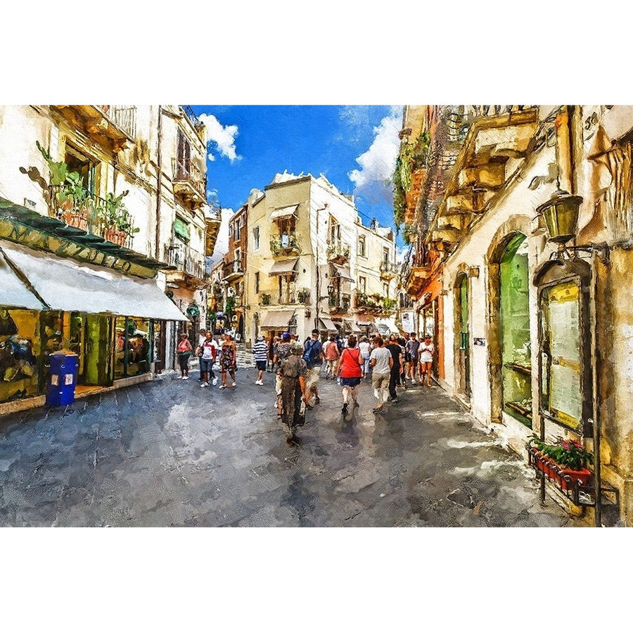 Taormina Sicily Poster Print by Ronald Bolokofsky FAS2149 Image 1