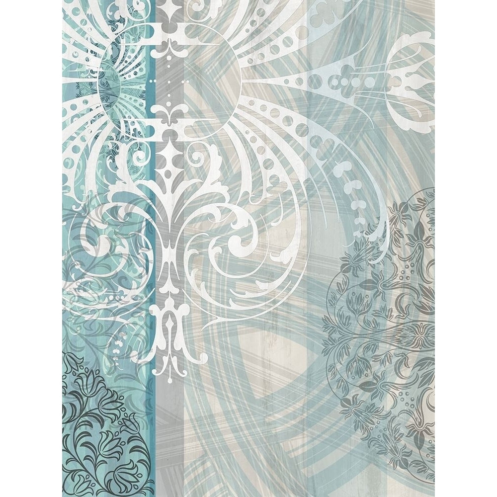 Patterns Teal I Poster Print by Franklin Franklin FK100598 Image 1