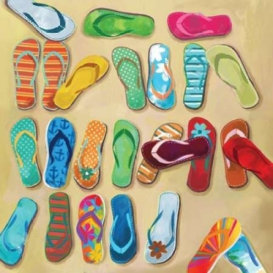 Flip Flops I Poster Print by Drako Fontaine - Item PDXFON24LARGE Image 1