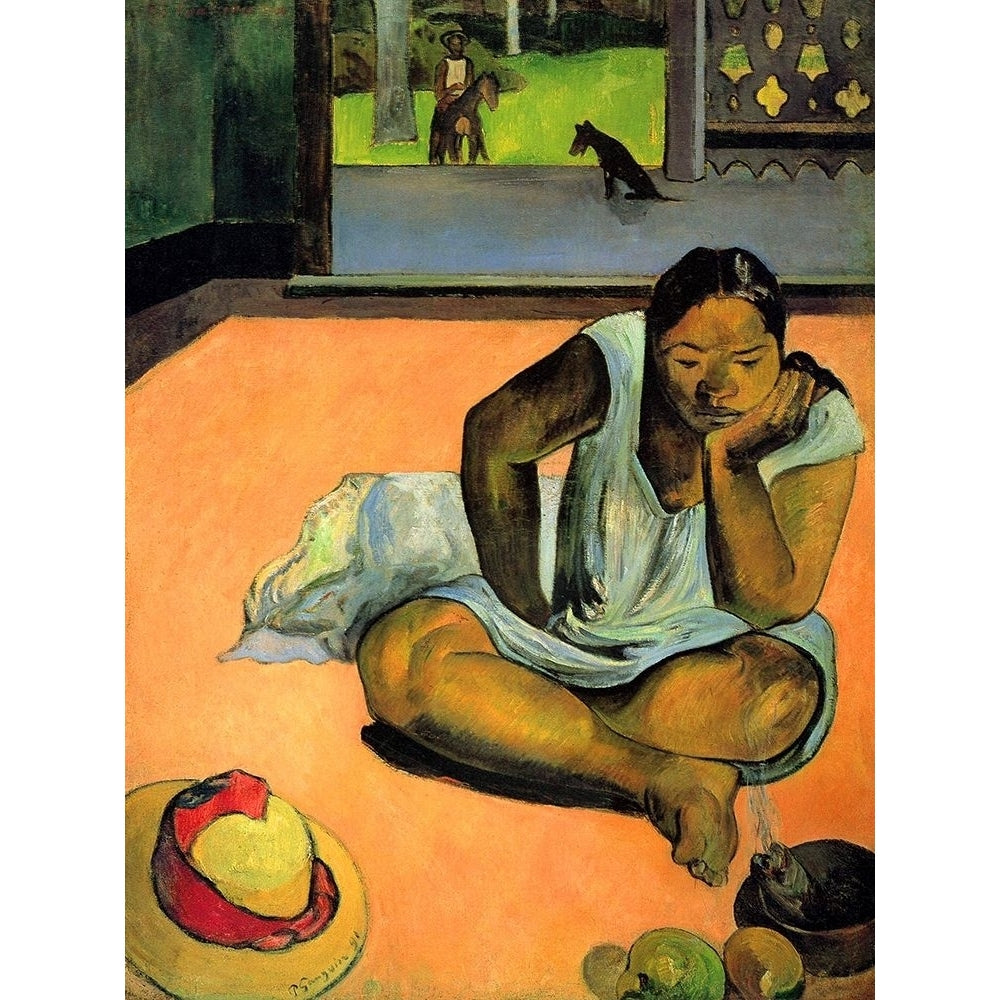 La Boudeuse Poster Print by Paul Gauguin Image 1