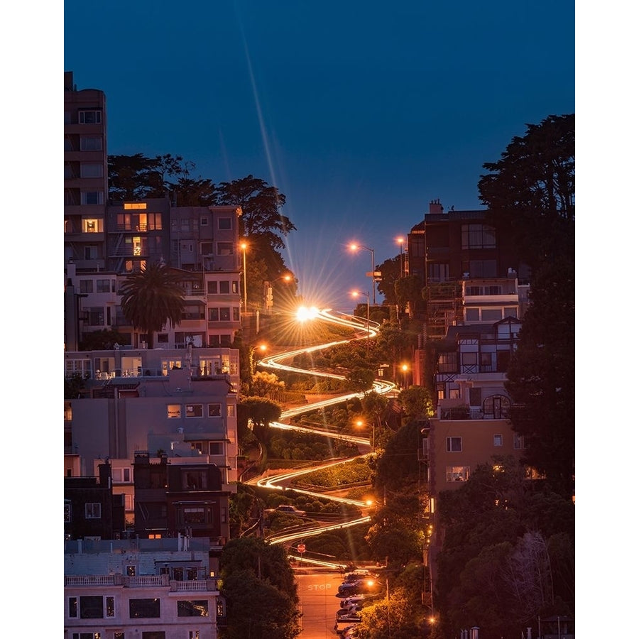 Lombard Street Poster Print by Bruce Getty Image 1