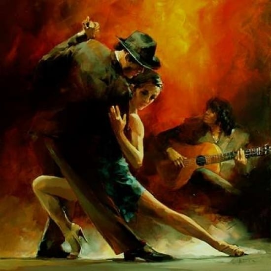 Tango Argentino III Poster Print by Willem Haenraets Image 2