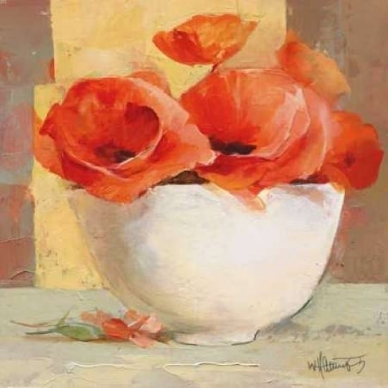 Lovely Poppies I Poster Print by Willem Haenraets Image 1