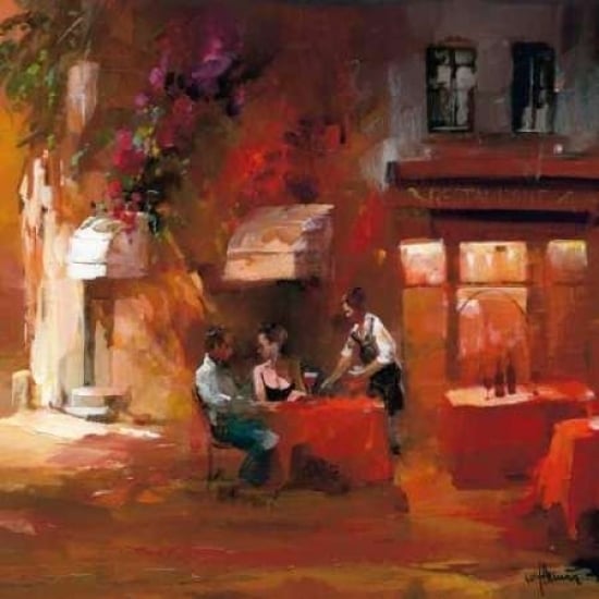 Dinner for two III Poster Print by Willem Haenraets Image 1