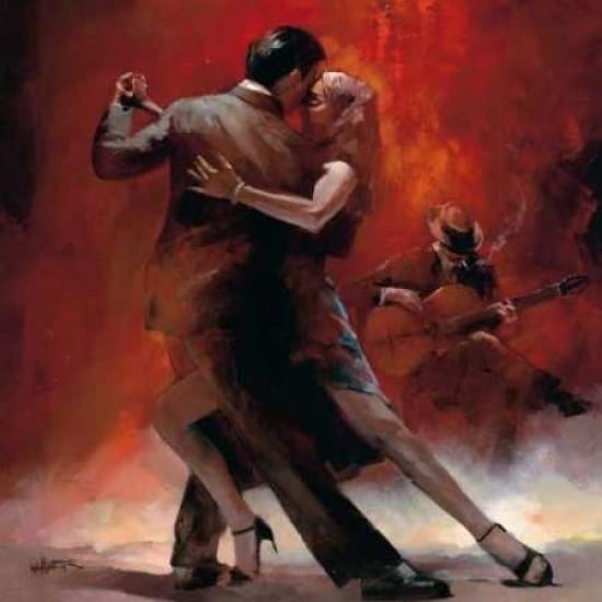 Tango Argentino II Poster Print by Willem Haenraets Image 2