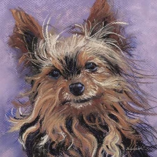 Teacup Yorkie Poster Print by Becky Golubski Image 1