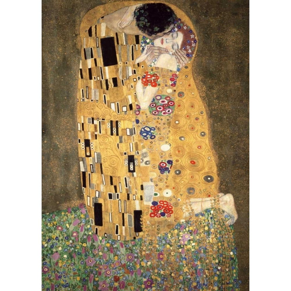 Der Kuss Poster Print by Gustav Klimt GK100 Image 1