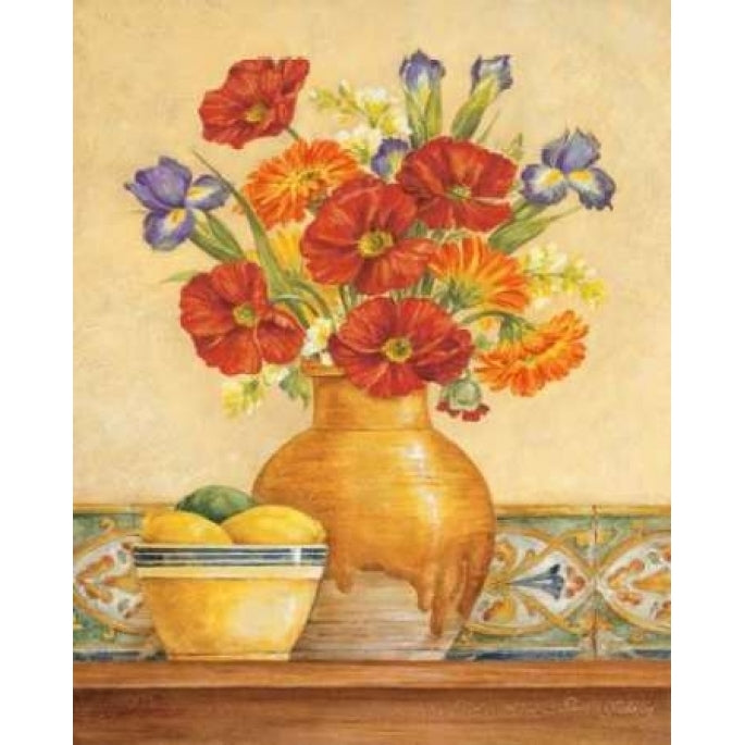 Salsa Poppies Poster Print by Pamela Gladding Image 2