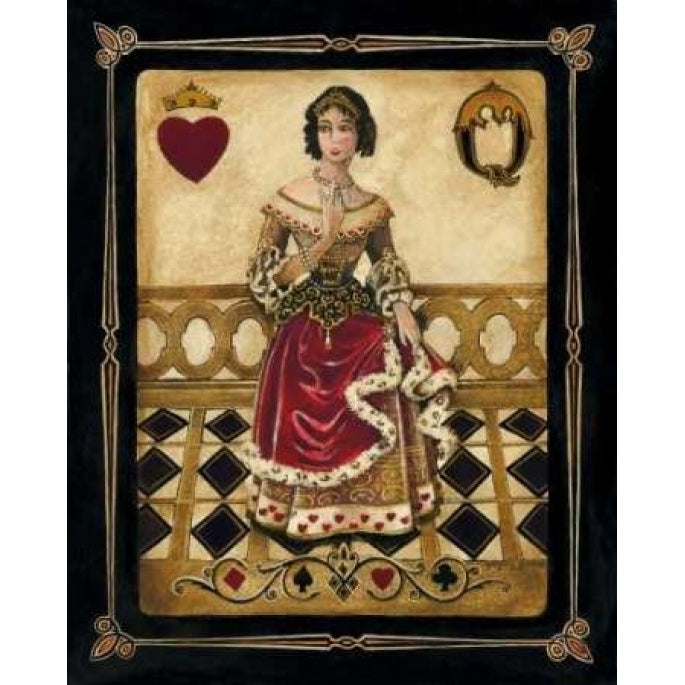 Harlequin Queen Poster Print by Gregory Gorham Image 1