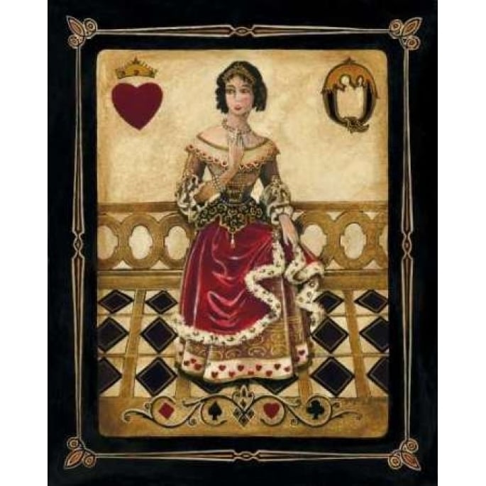 Harlequin Queen Poster Print by Gregory Gorham Image 1